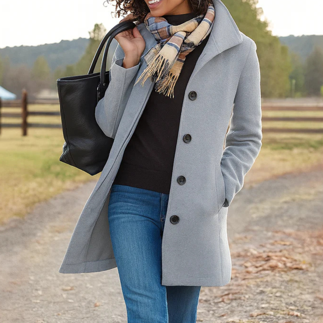 ROUSSEAU BORDEAUX | MANTEAU HERITAGE POUR FEMMES