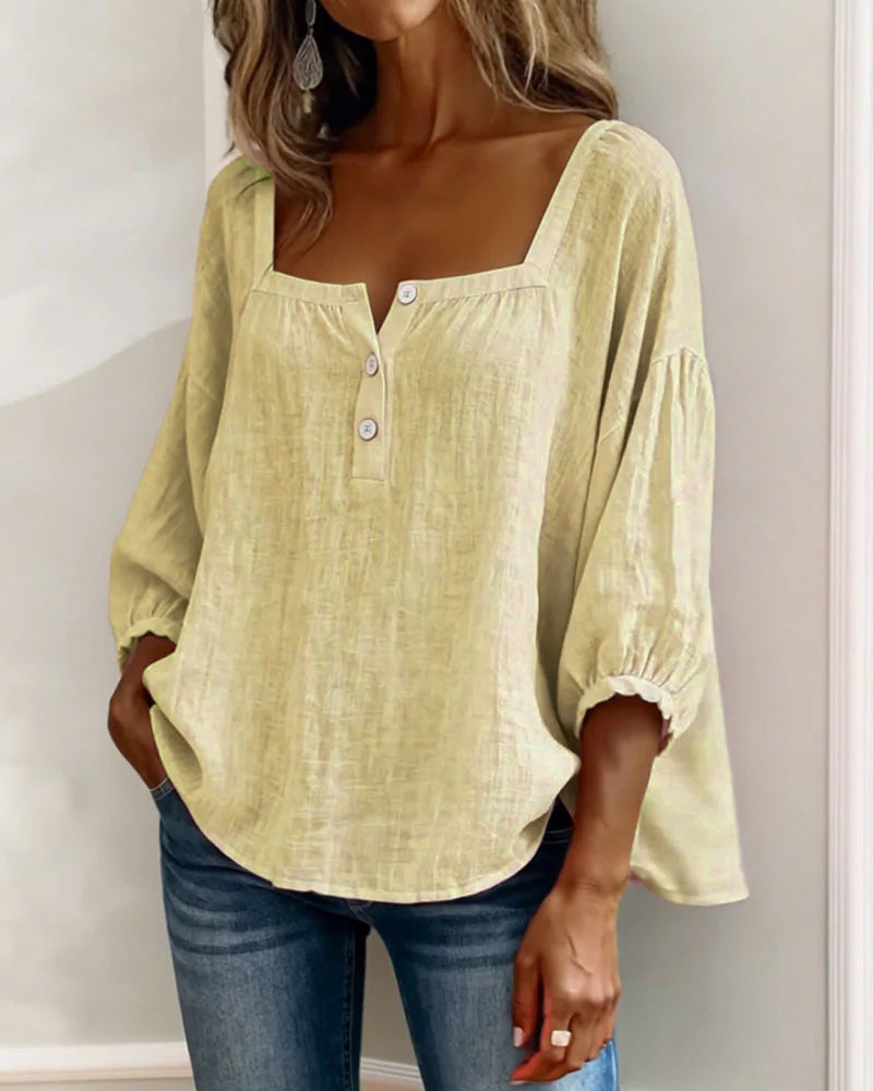 ROUSSEAU BORDEAUX | BLOUSE EN LIN POUR FEMME