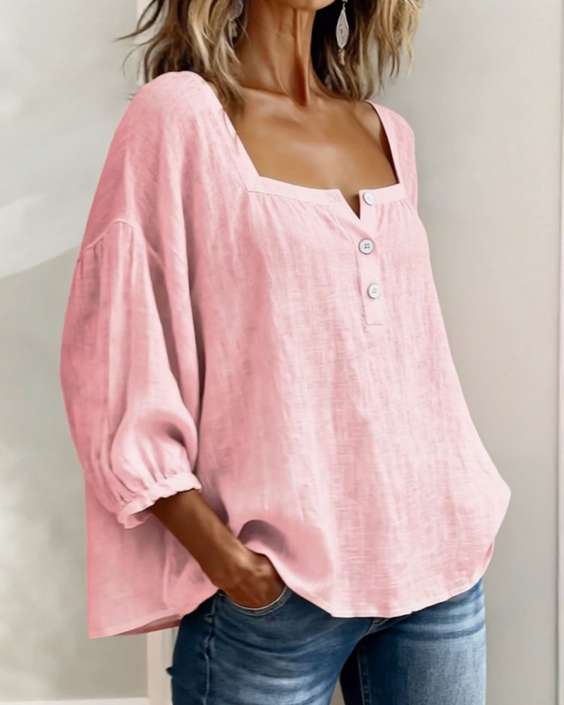 ROUSSEAU BORDEAUX | BLOUSE EN LIN POUR FEMME