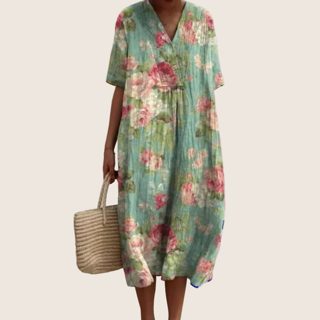 ROUSSEAU BORDEAUX | ROBE D’ÉTÉ FLORALE POUR FEMMES