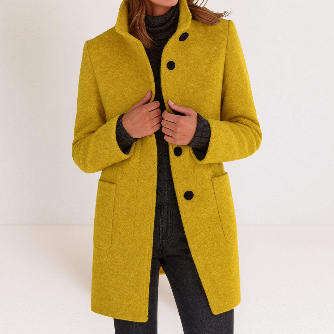 ROUSSEAU BORDEAUX | MANTEAU D’HIVER ÉLÉGANT POUR FEMMES