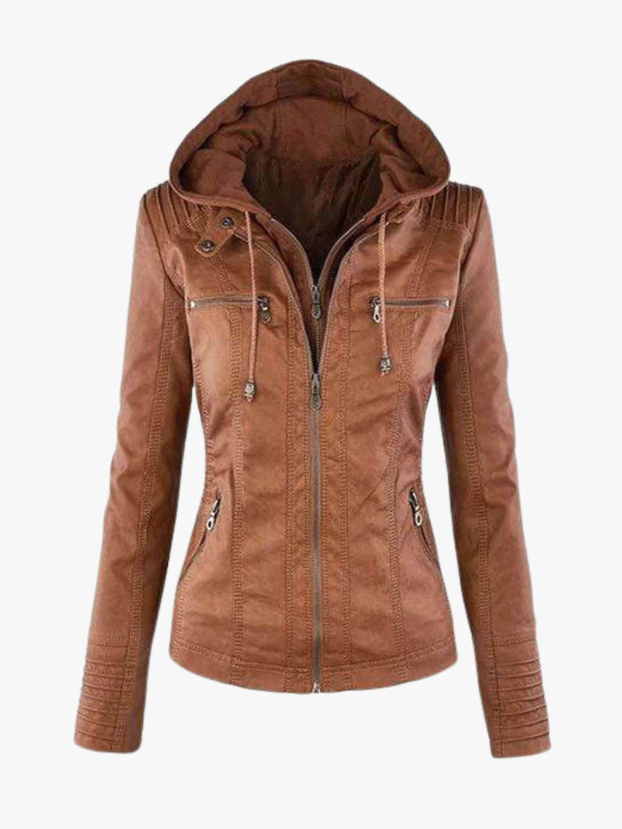 ROUSSEAU BORDEAUX | VESTE À CAPUCHE POUR FEMMES