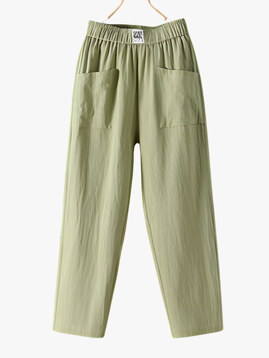 ROUSSEAU BORDEAUX | PANTALON DROIT CHEVILLE POUR FEMMES
