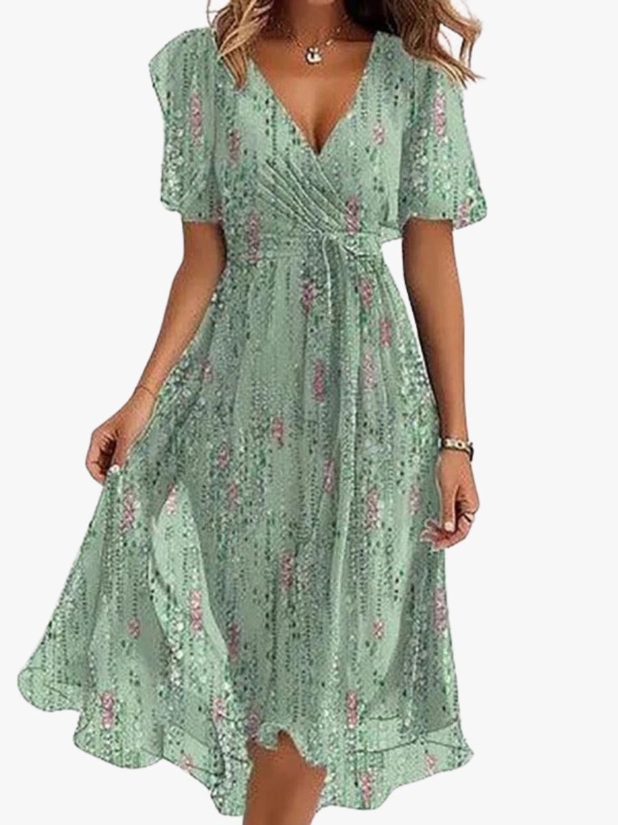 ROUSSEAU BORDEAUX | ROBE ÉLÉGANTE RAYONNANTE POUR FEMMES