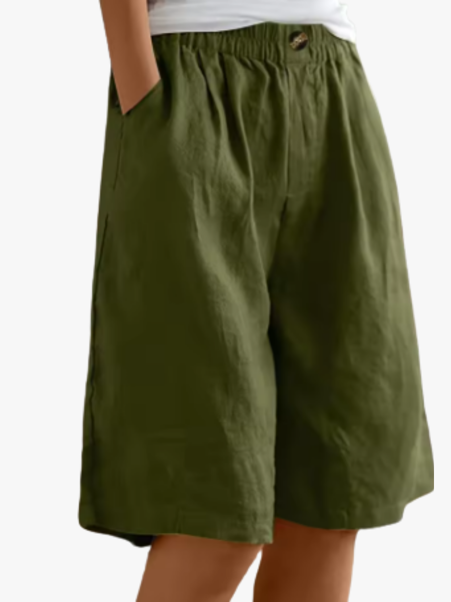 ROUSSEAU BORDEAUX | SHORTS AMPLE POUR FEMMES