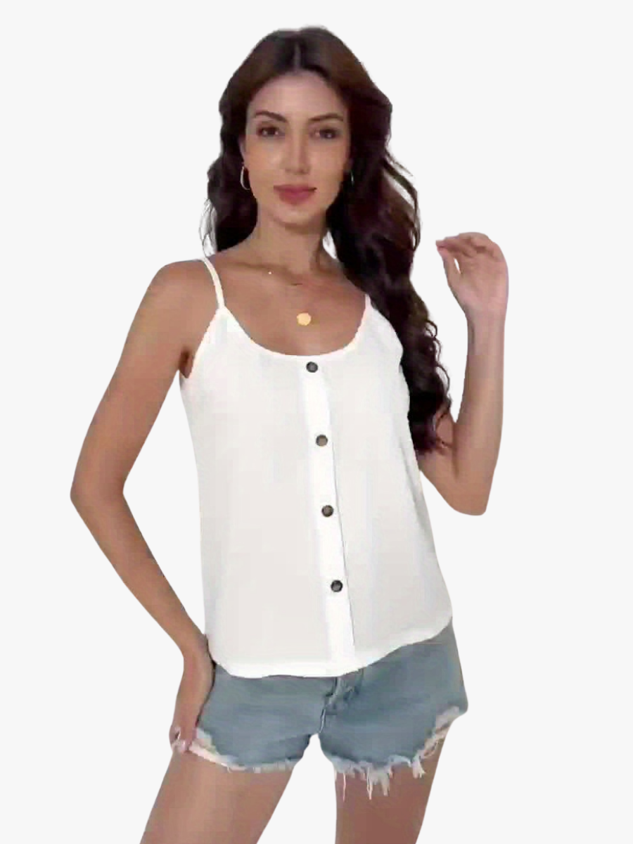 ROUSSEAU BORDEAUX | BLOUSE À FINES BRETELLES POUR FEMMES