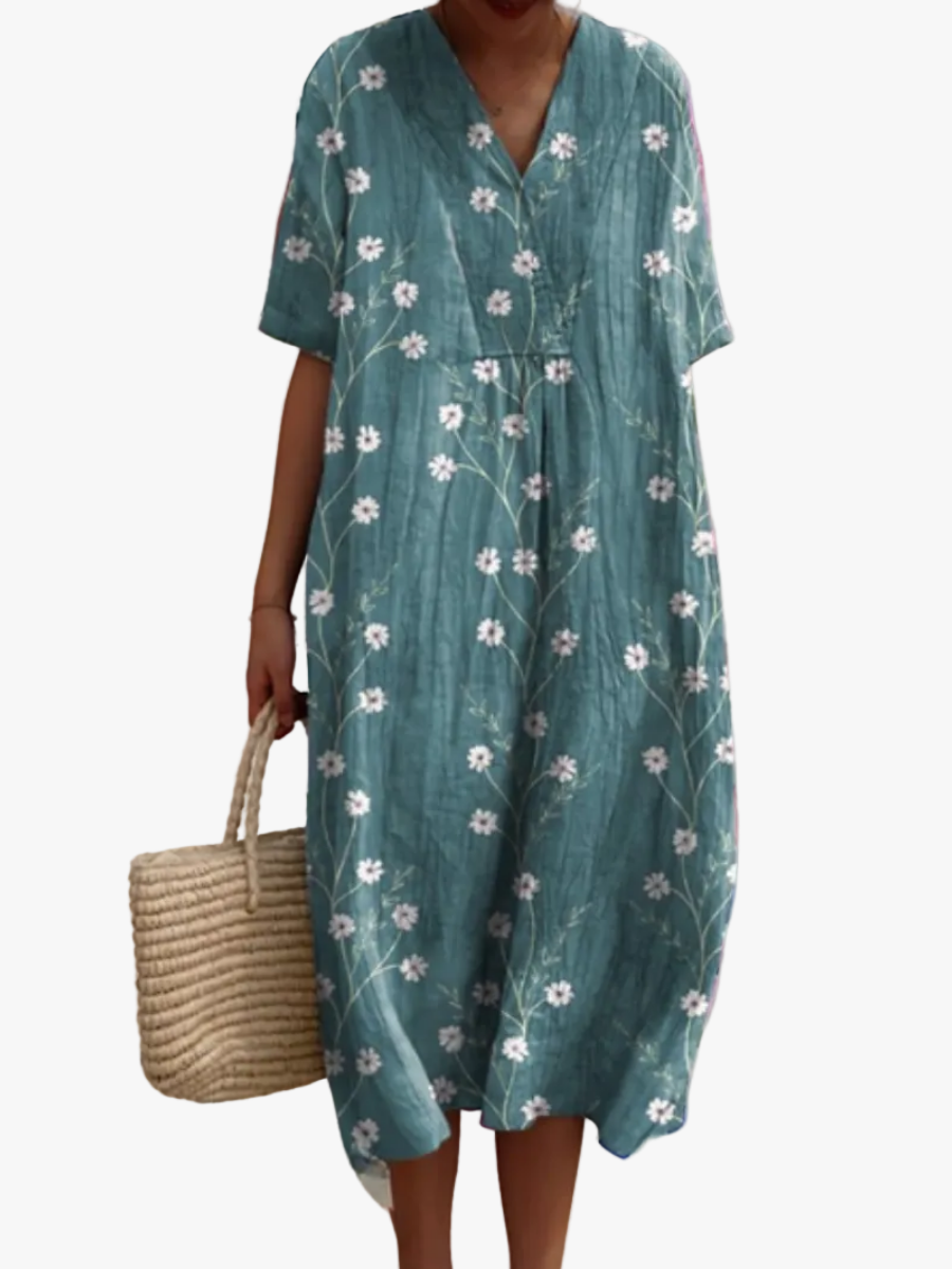 ROUSSEAU BORDEAUX | ROBE D’ÉTÉ FLORALE POUR FEMMES