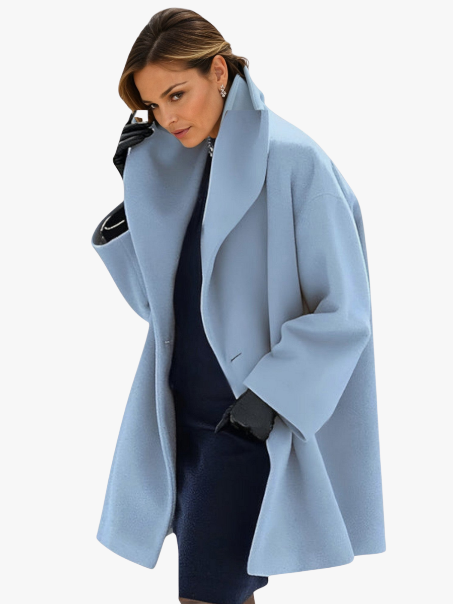 ROUSSEAU BORDEAUX | MANTEAU LONG DÉTENDUE POUR FEMMES