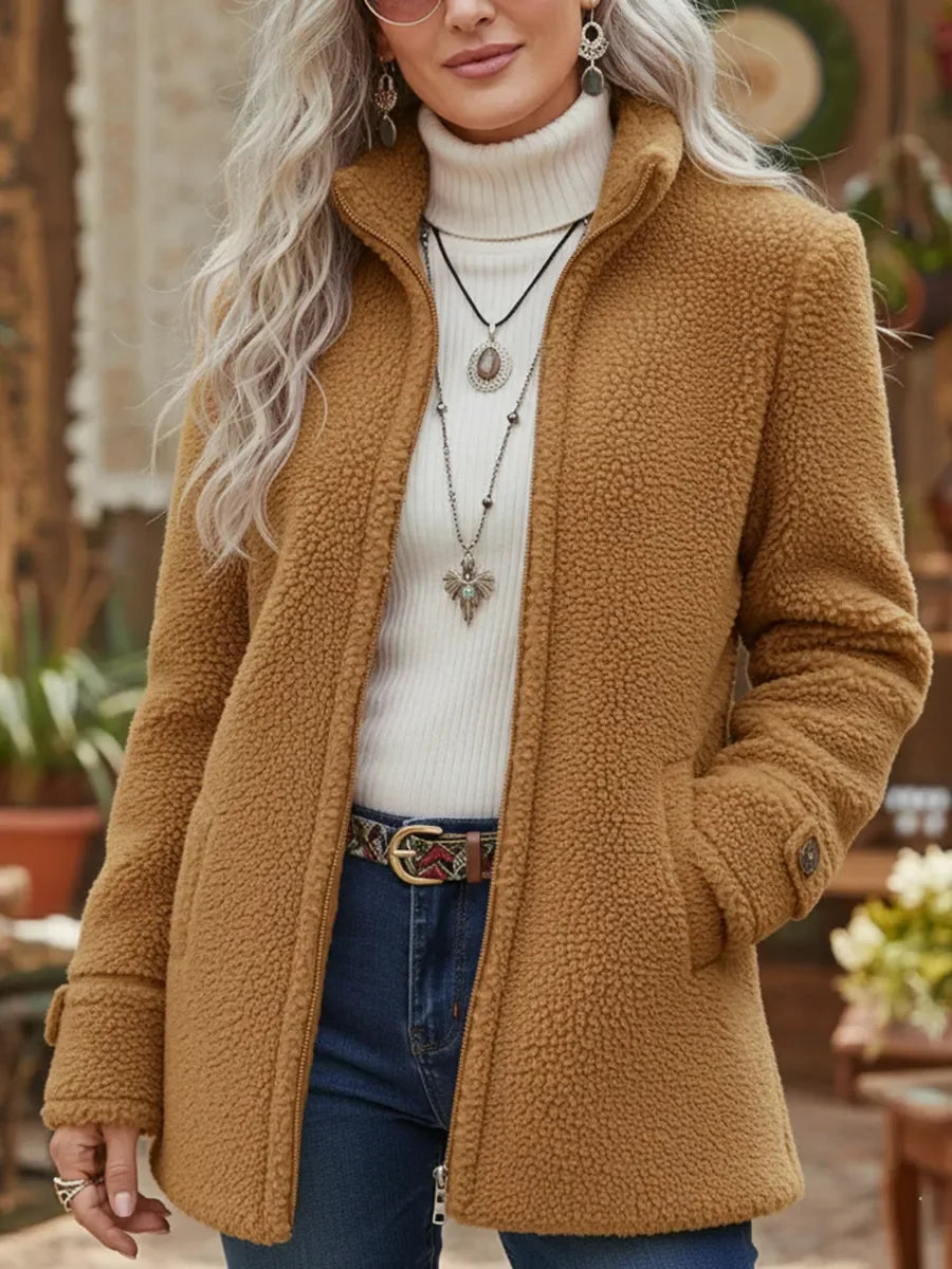 ROUSSEAU BORDEAUX | VESTE DOUCE ET ÉLÉGANTE POUR FEMMES