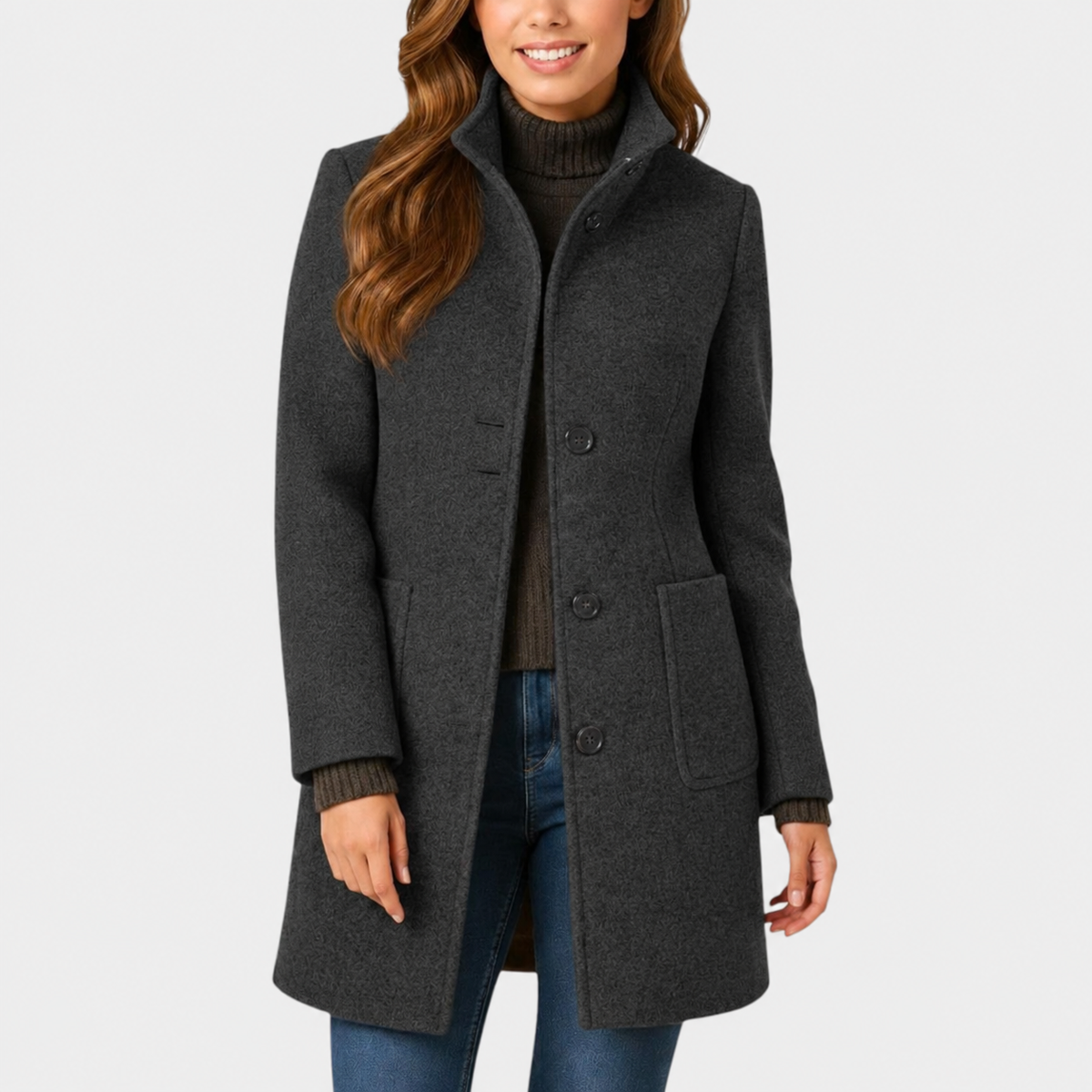 ROUSSEAU BORDEAUX | MANTEAU ÉLÉGANT ET CONFORTABLE POUR FEMMES