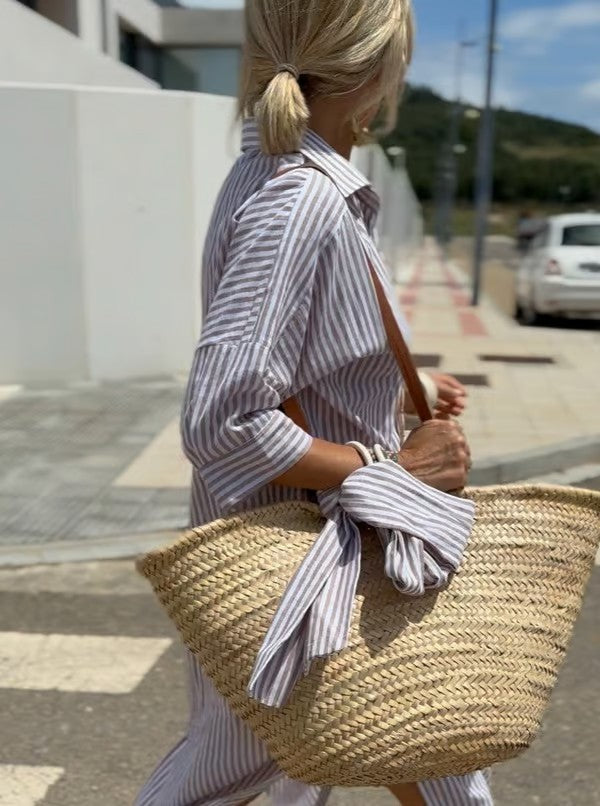 ROUSSEAU BORDEAUX | ROBE MIDI POLO POUR FEMMES