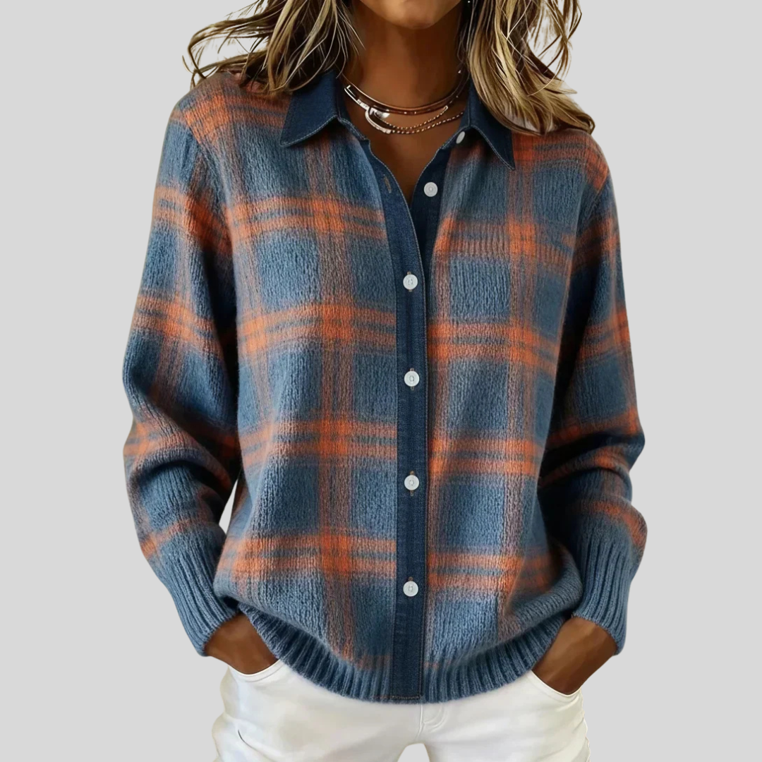 ROUSSEAU BORDEAUX | GILET LONG À BOUTONS POUR FEMMES