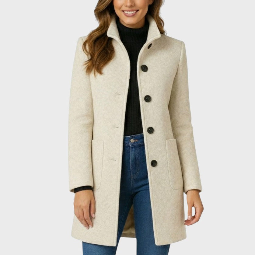 ROUSSEAU BORDEAUX | MANTEAU ÉLÉGANT ET CONFORTABLE POUR FEMMES