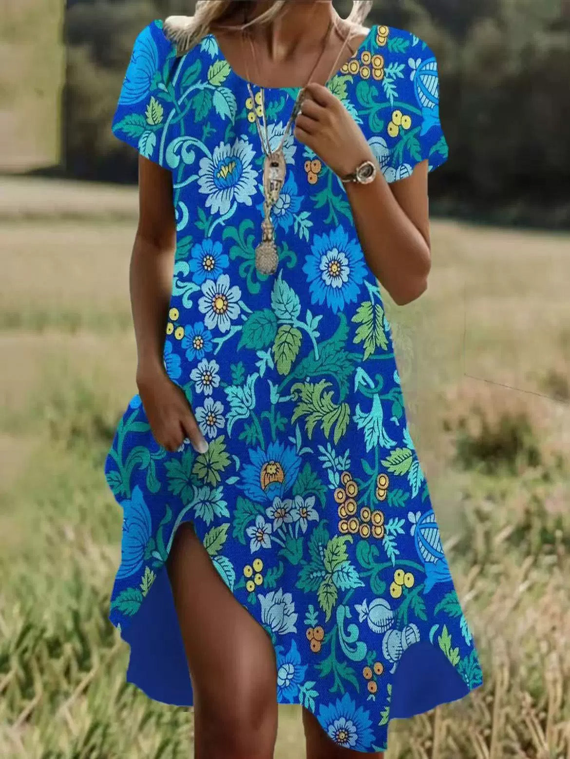 ROUSSEAU BORDEAUX | ROBE MIDI D'ÉTÉ POUR FEMMES