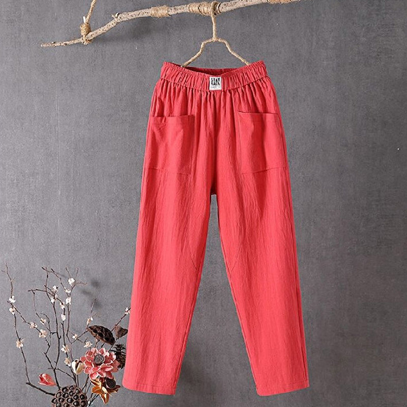 ROUSSEAU BORDEAUX | PANTALON DROIT CHEVILLE POUR FEMMES