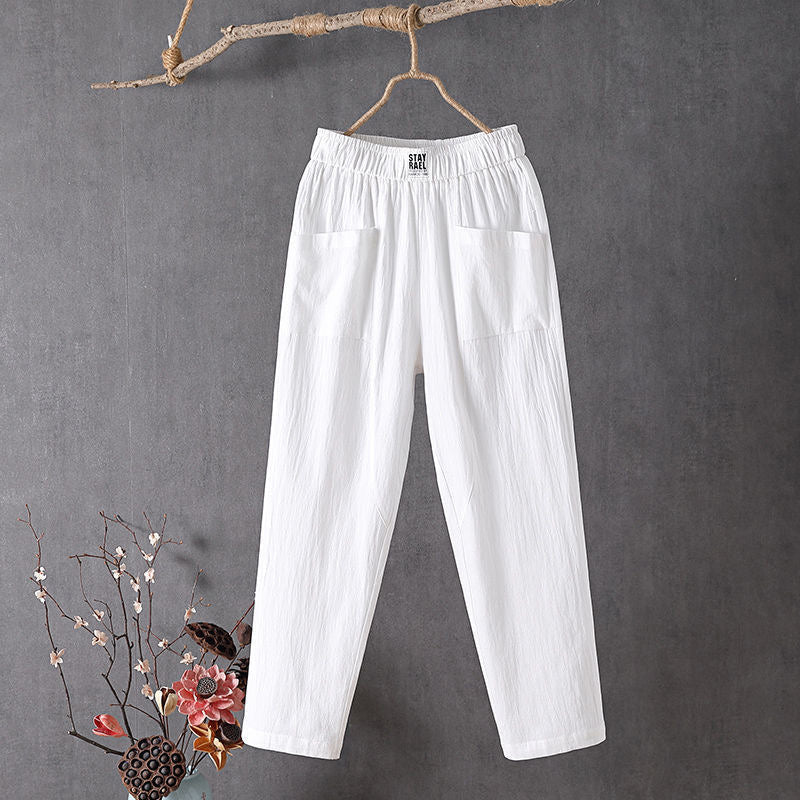 ROUSSEAU BORDEAUX | PANTALON DROIT CHEVILLE POUR FEMMES