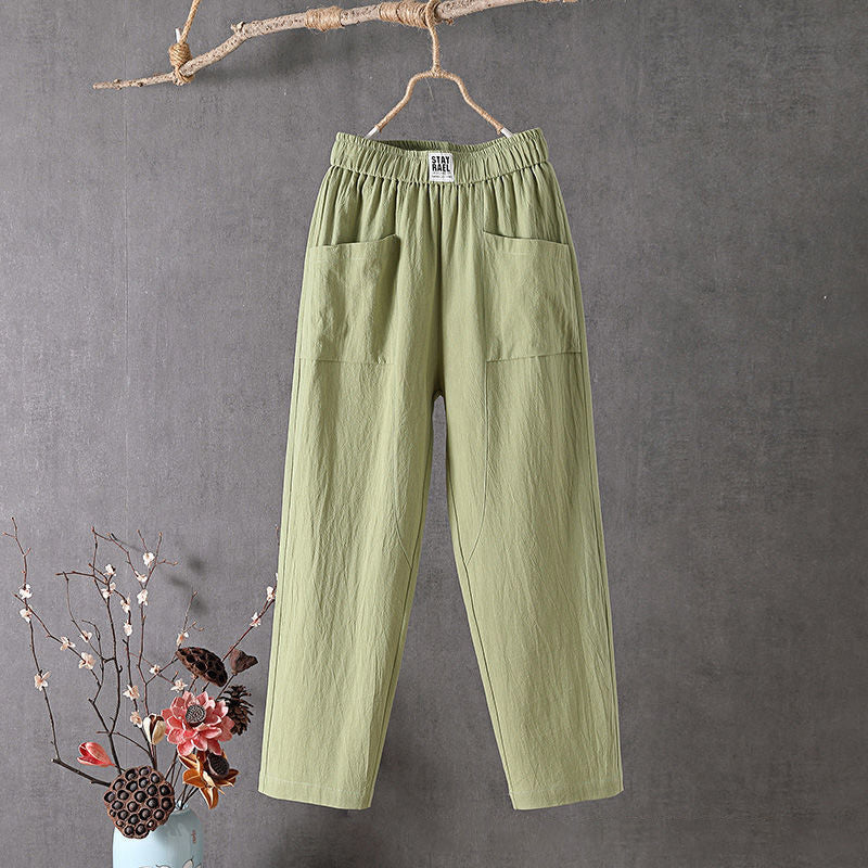 ROUSSEAU BORDEAUX | PANTALON DROIT CHEVILLE POUR FEMMES