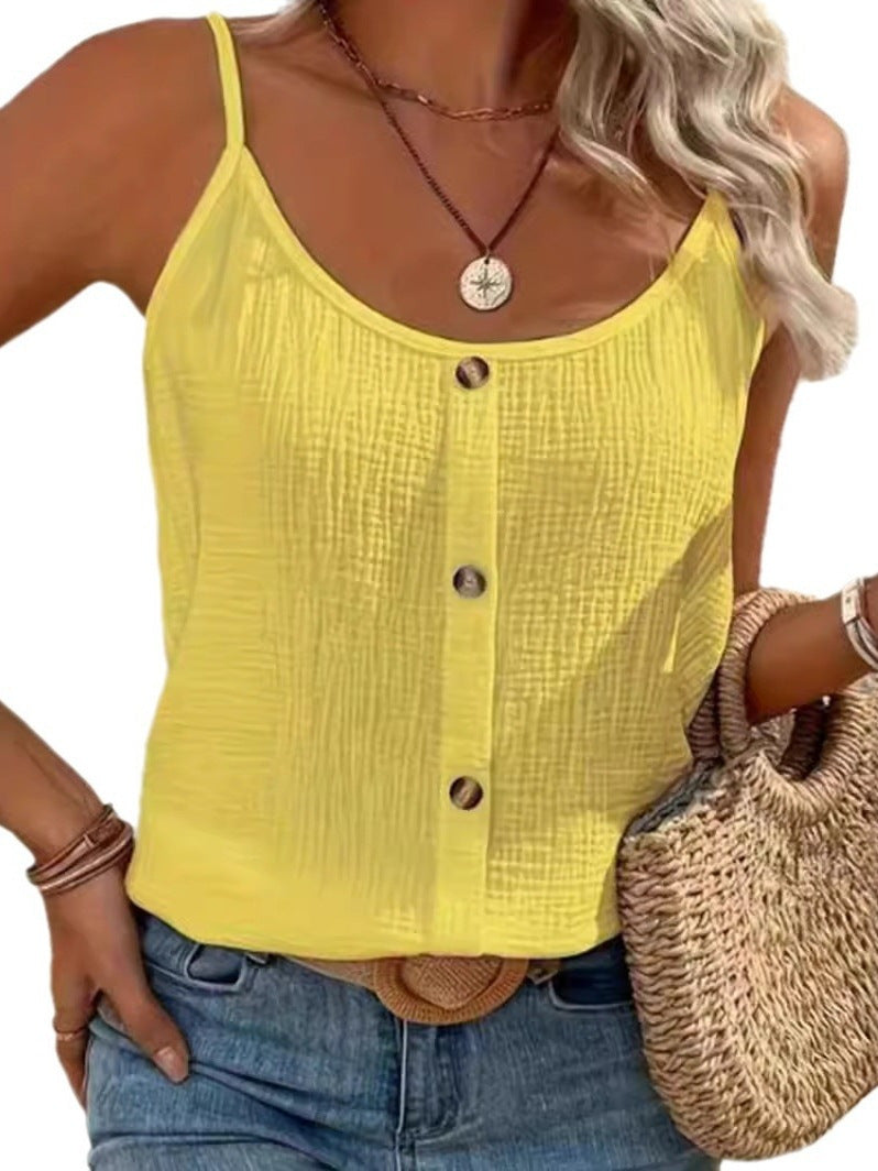 ROUSSEAU BORDEAUX | BLOUSE À FINES BRETELLES POUR FEMMES