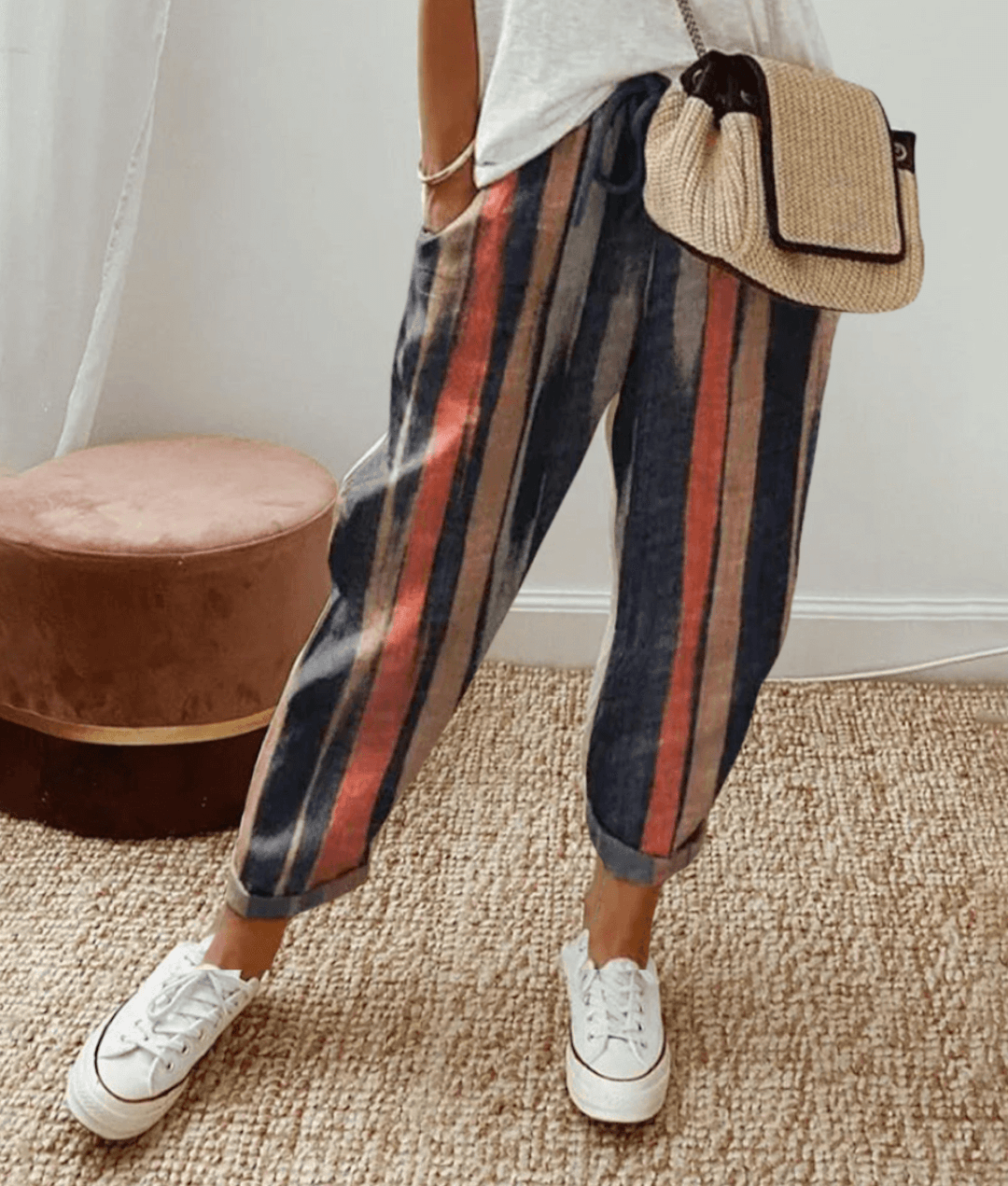 ROUSSEAU BORDEAUX | PANTALON ÉLÉGANT POUR FEMME