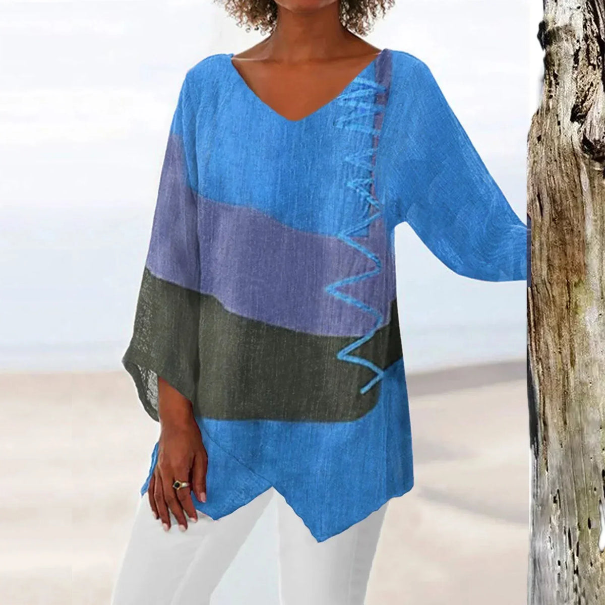 ROUSSEAU BORDEAUX | BLOUSE ÉLÉGANCE D'ÉTÉ POUR FEMME