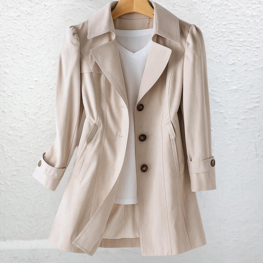 ROUSSEAU BORDEAUX | MANTEAU LONG ÉLÉGANT POUR FEMMES