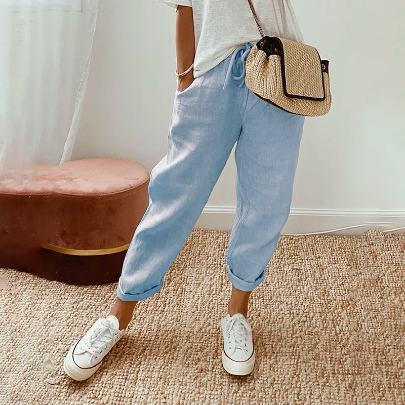 ROUSSEAU BORDEAUX | PANTALON ESTIVAL POUR FEMMES