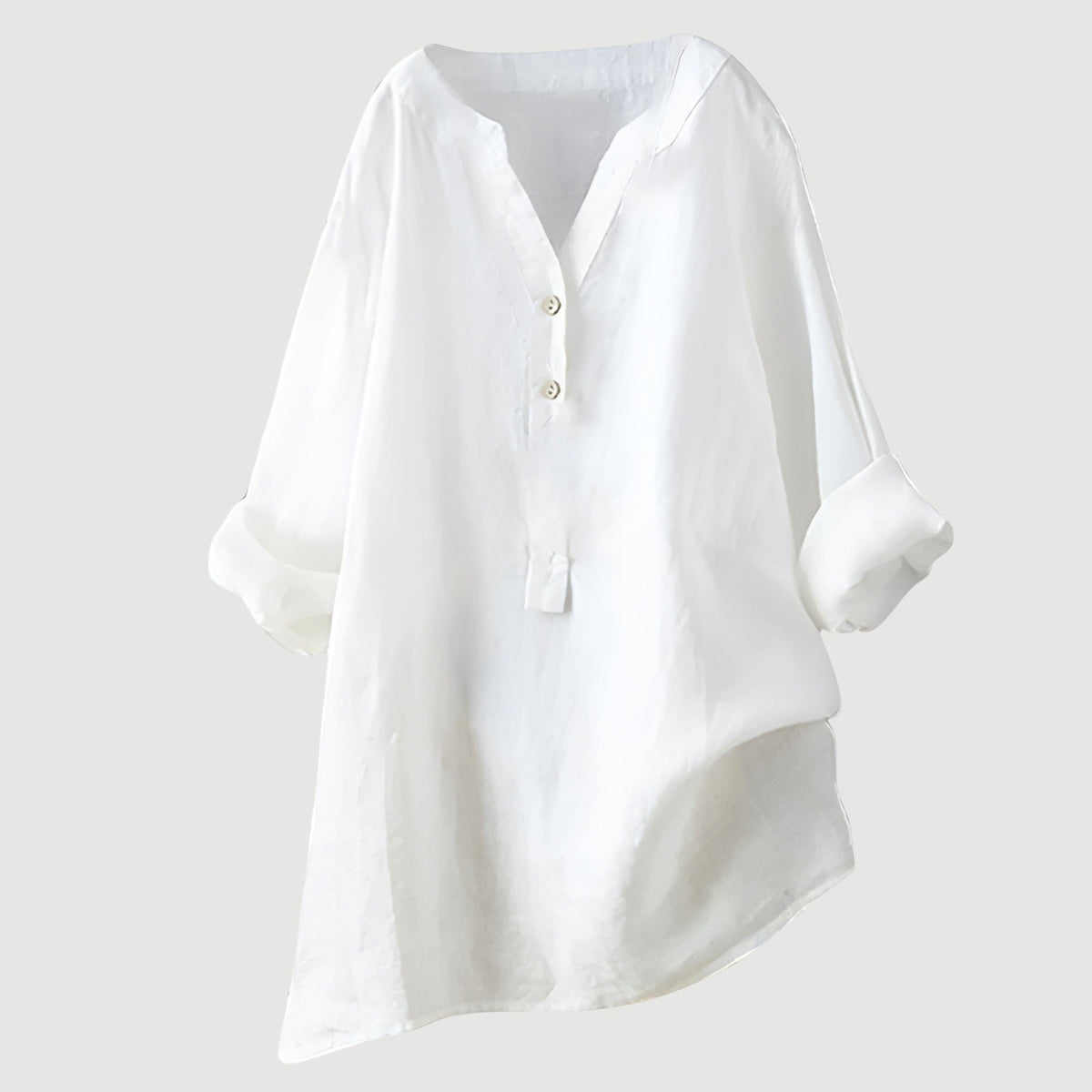 ROUSSEAU BORDEAUX | BLOUSE EN MÉLANGE DE LIN POUR FEMMES