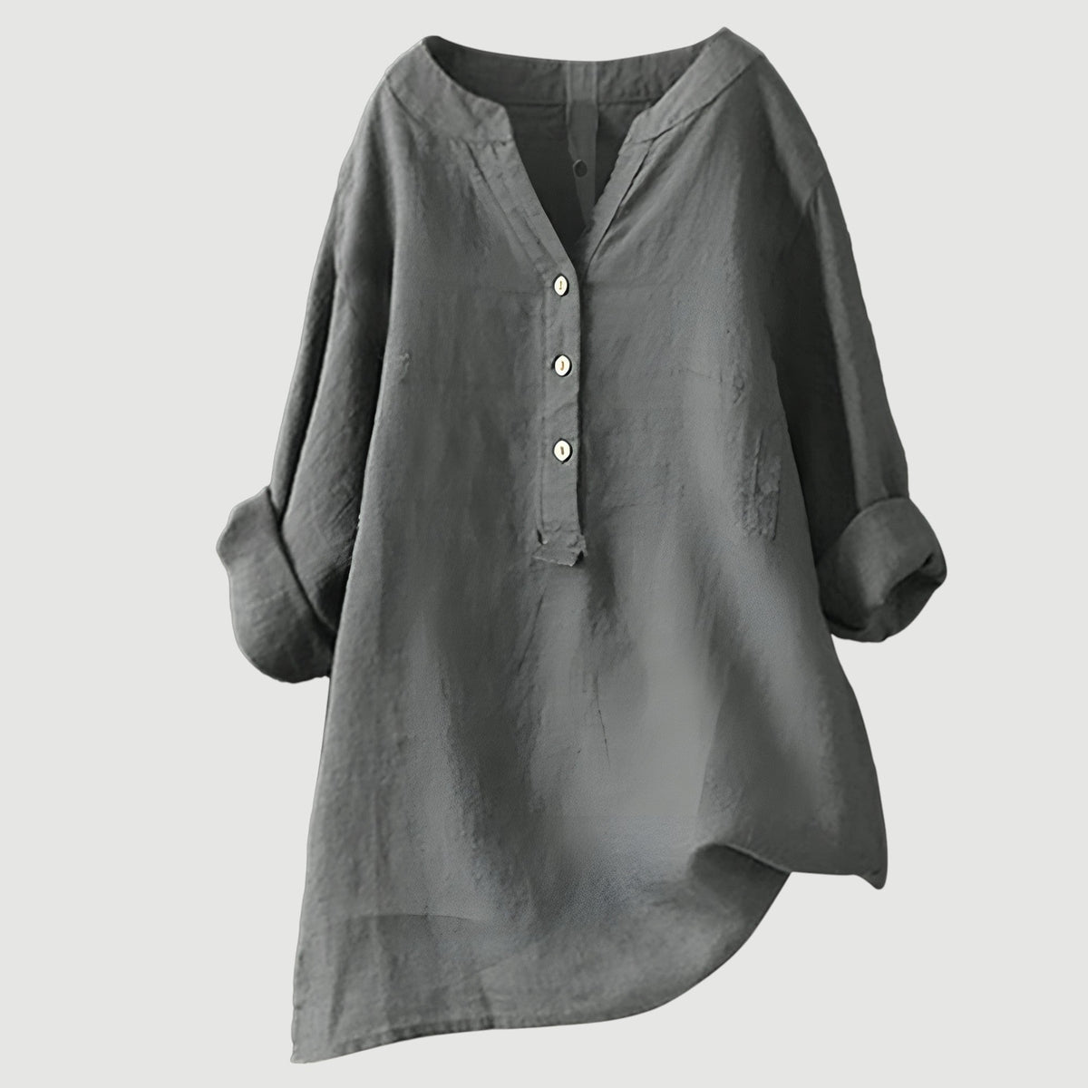 ROUSSEAU BORDEAUX | BLOUSE EN MÉLANGE DE LIN POUR FEMMES