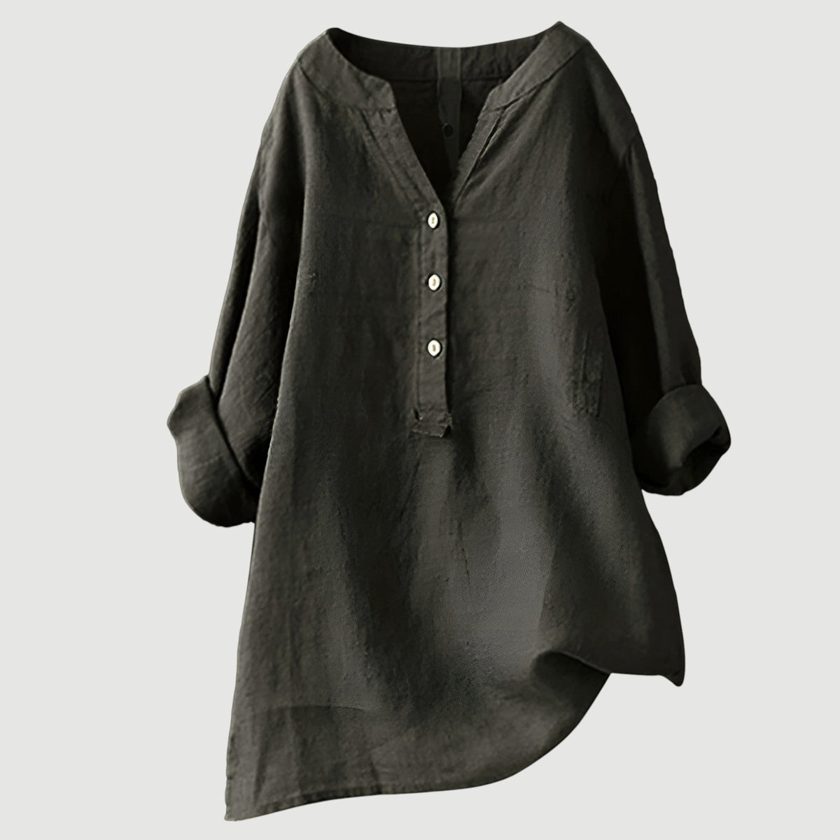 ROUSSEAU BORDEAUX | BLOUSE EN MÉLANGE DE LIN POUR FEMMES