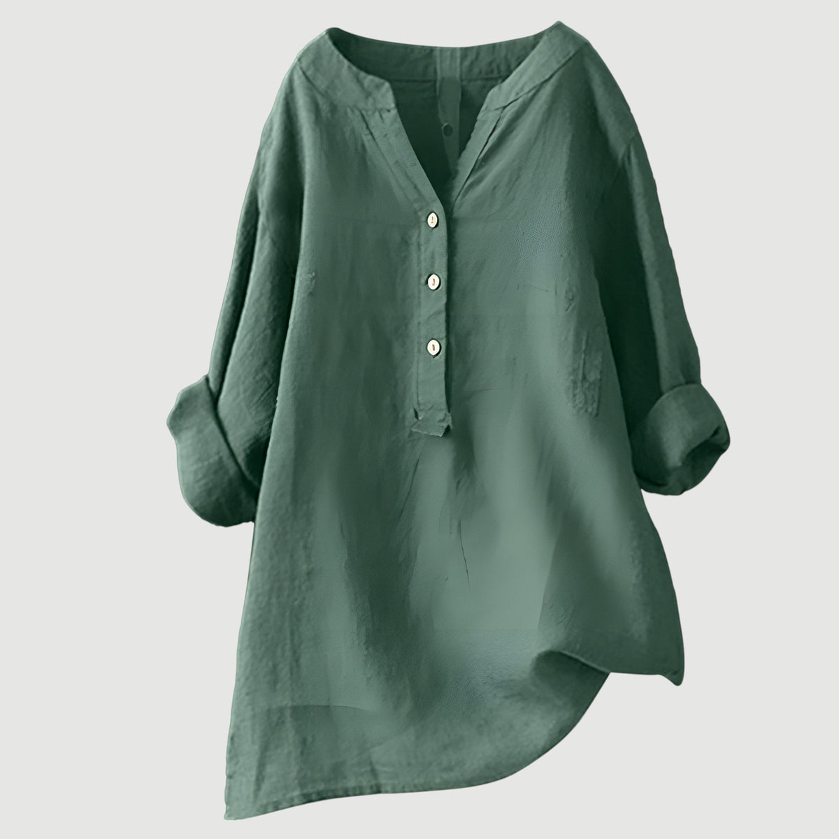 ROUSSEAU BORDEAUX | BLOUSE EN MÉLANGE DE LIN POUR FEMMES