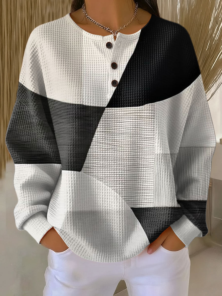 ROUSSEAU BORDEAUX | PULL EN TRICOT GAUFRE POUR FEMMES