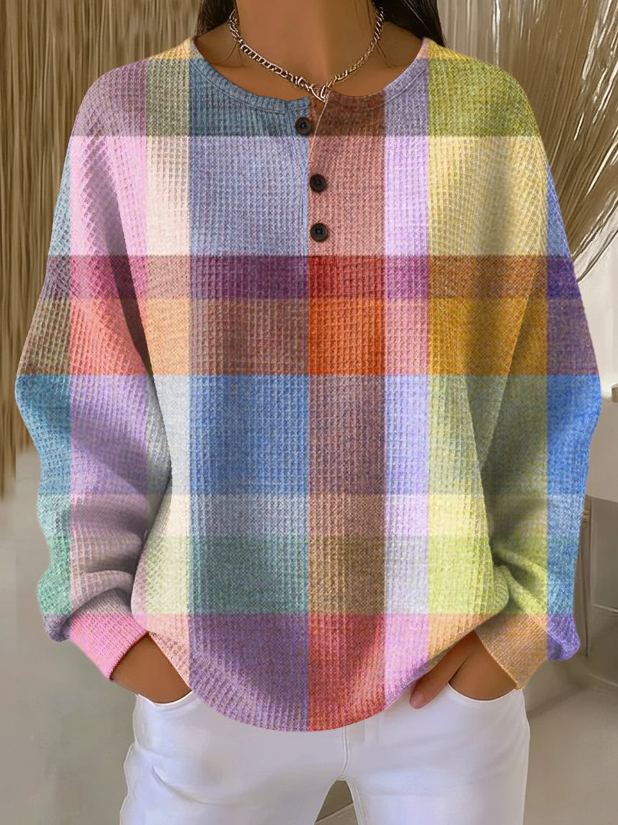 ROUSSEAU BORDEAUX | PULL EN TRICOT GAUFRE POUR FEMMES