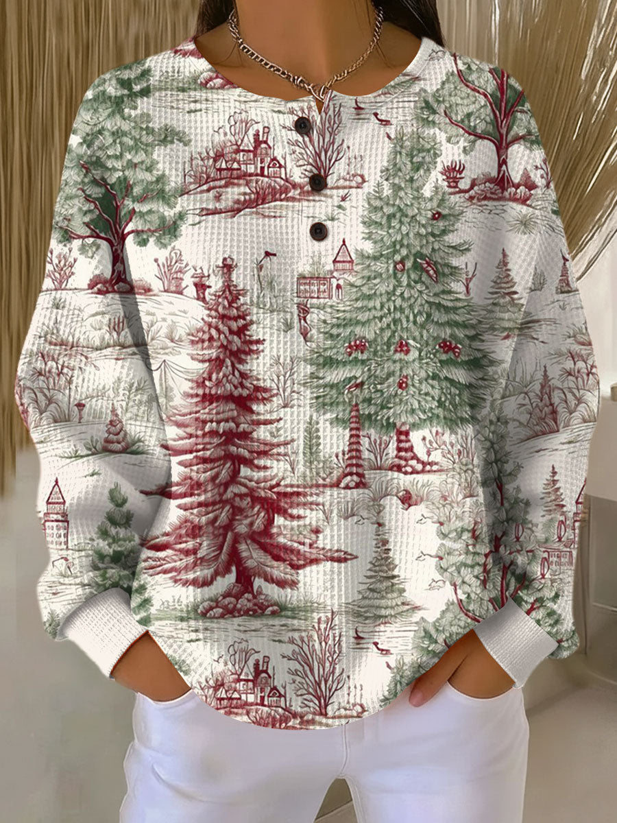 ROUSSEAU BORDEAUX | PULL EN TRICOT GAUFRE POUR FEMMES