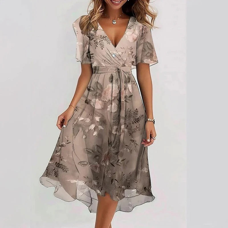 ROUSSEAU BORDEAUX | ROBE ÉLÉGANTE RAYONNANTE POUR FEMMES