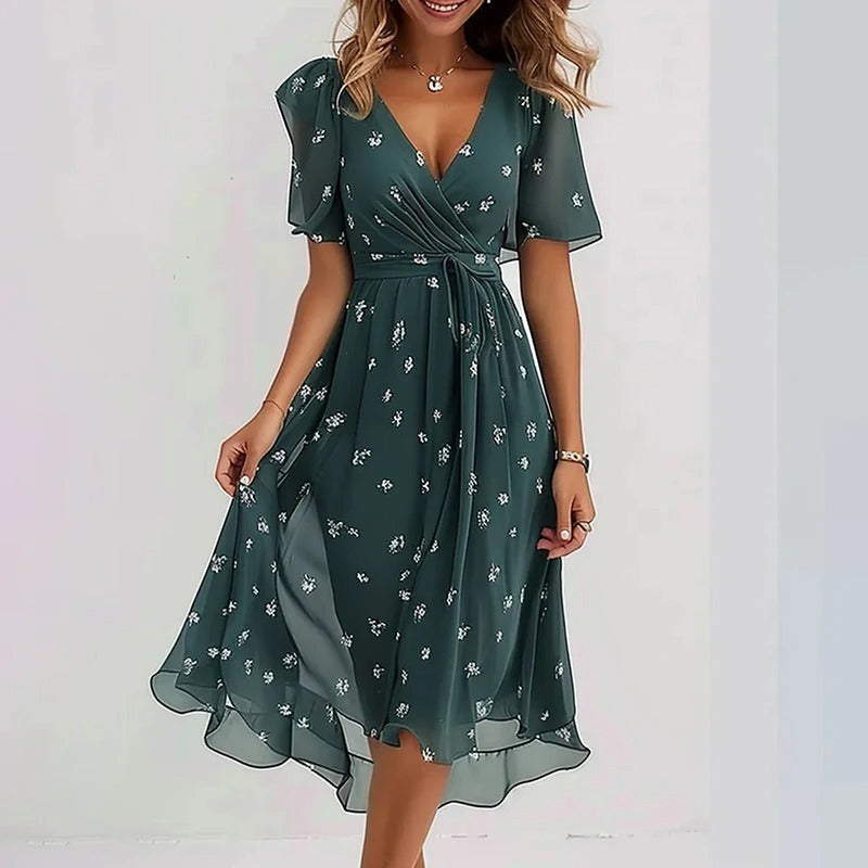 ROUSSEAU BORDEAUX | ROBE ÉLÉGANTE RAYONNANTE POUR FEMMES