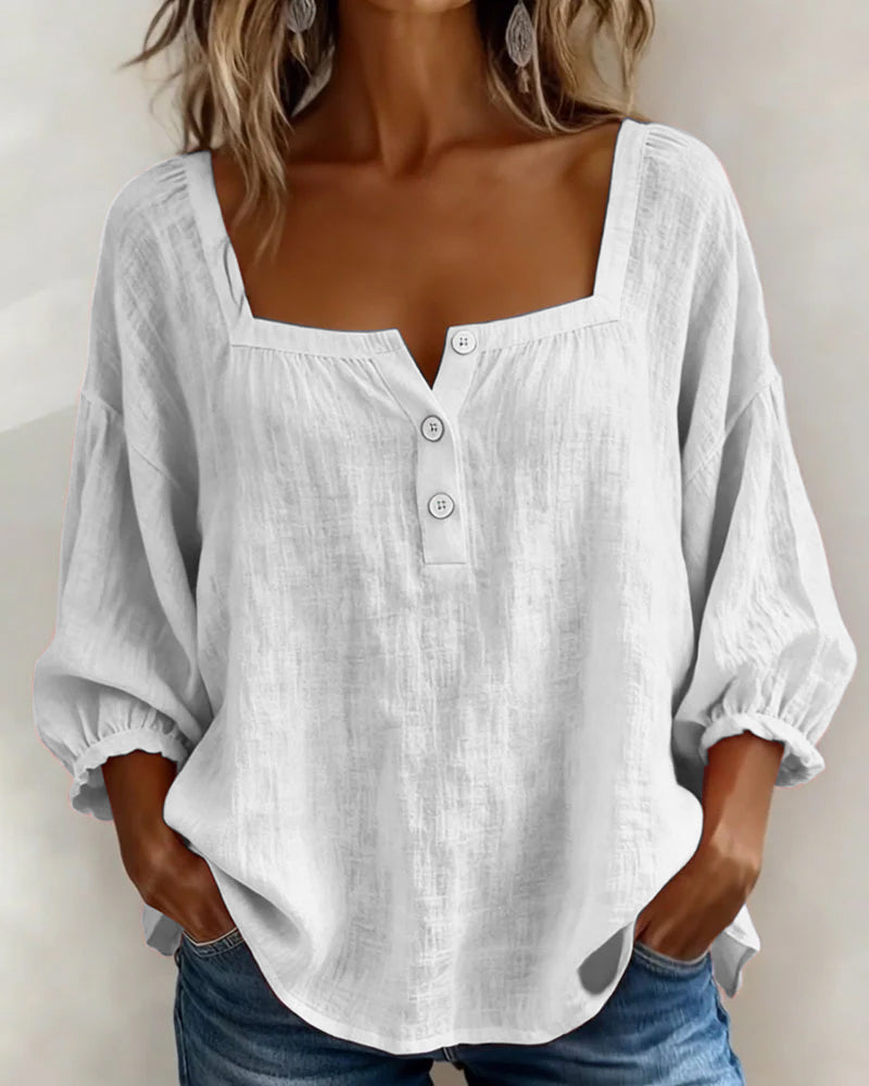 ROUSSEAU BORDEAUX | BLOUSE EN LIN POUR FEMME