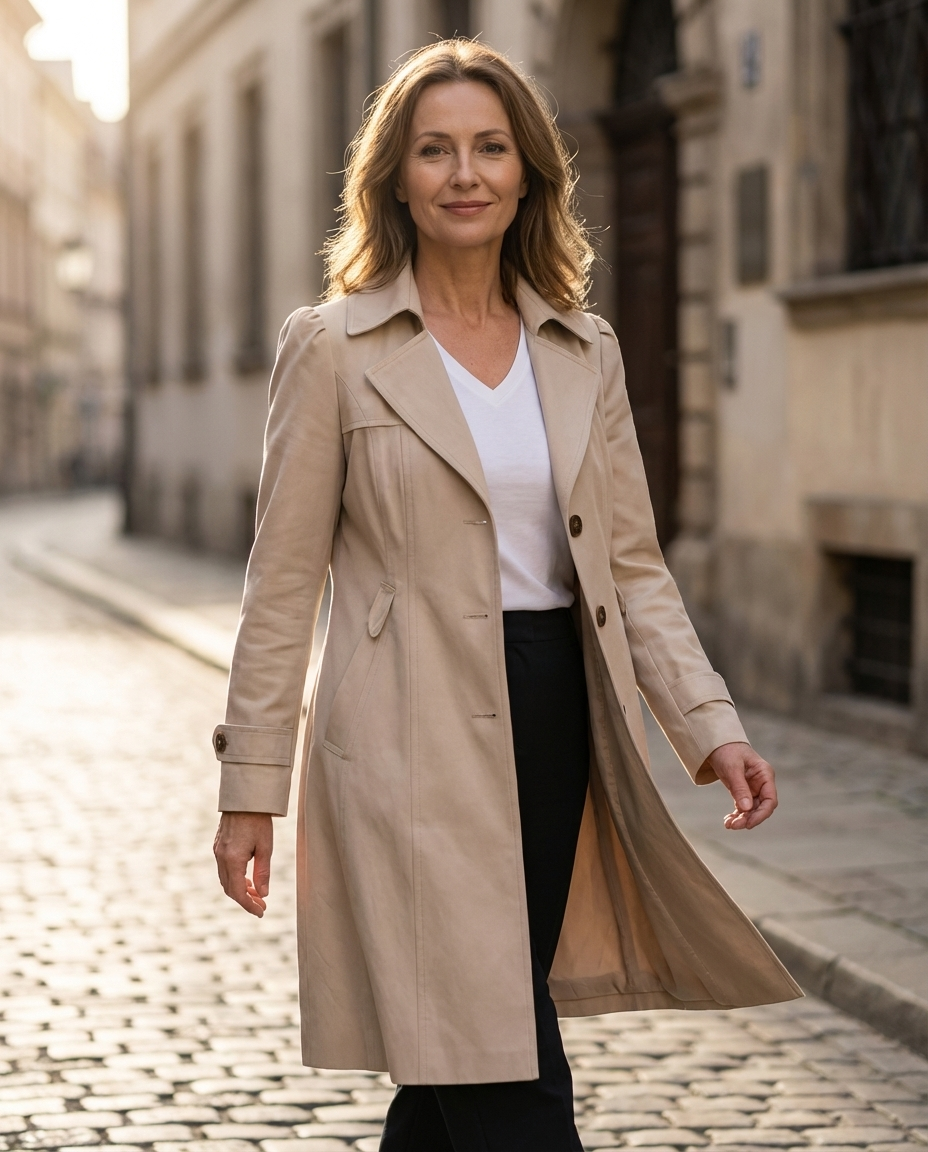 ROUSSEAU BORDEAUX | MANTEAU LONG ÉLÉGANT POUR FEMMES
