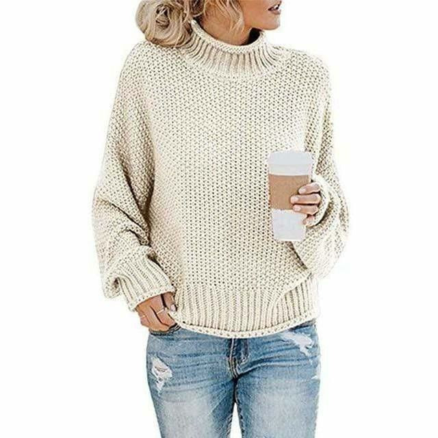 ROUSSEAU BORDEAUX | PULL À COL ROULE POUR FEMME