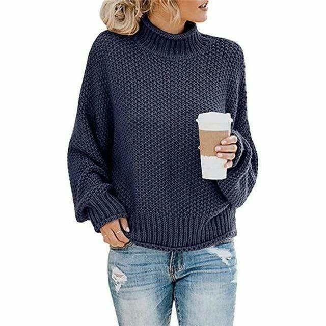 ROUSSEAU BORDEAUX | PULL À COL ROULE POUR FEMME