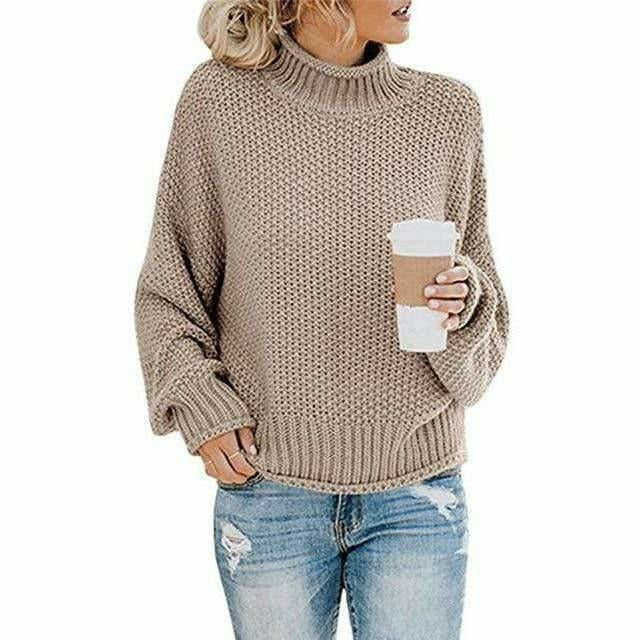 ROUSSEAU BORDEAUX | PULL À COL ROULE POUR FEMME