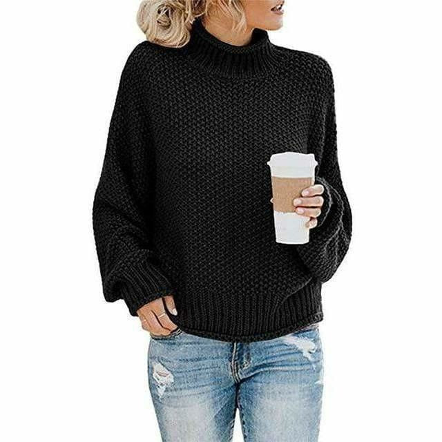 ROUSSEAU BORDEAUX | PULL À COL ROULE POUR FEMME