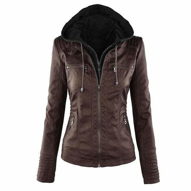 ROUSSEAU BORDEAUX | VESTE À CAPUCHE POUR FEMMES