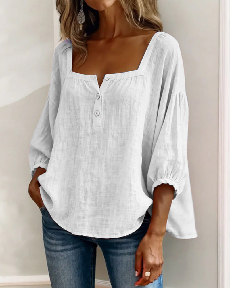 ROUSSEAU BORDEAUX | BLOUSE EN LIN POUR FEMME