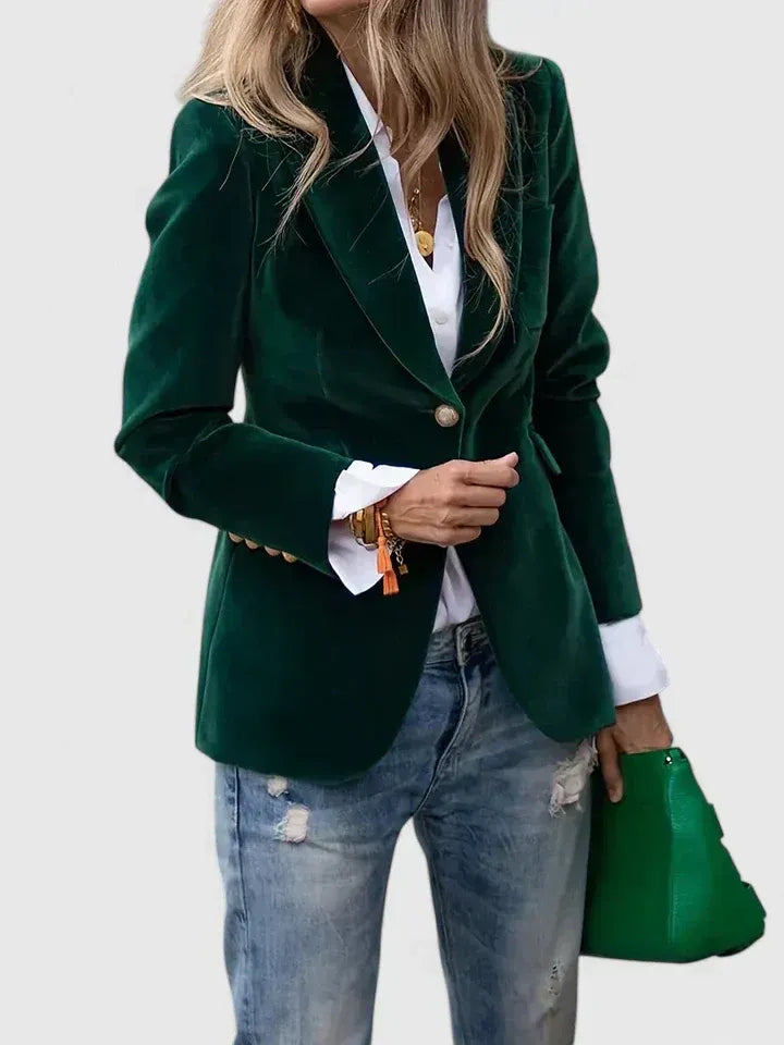 ROUSSEAU BORDEAUX | BLAZER ÉLÉGANT POUR FEMME