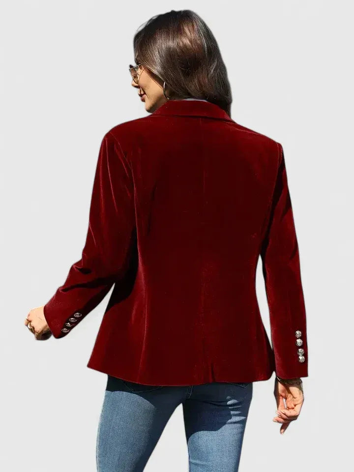 ROUSSEAU BORDEAUX | BLAZER ÉLÉGANT POUR FEMME