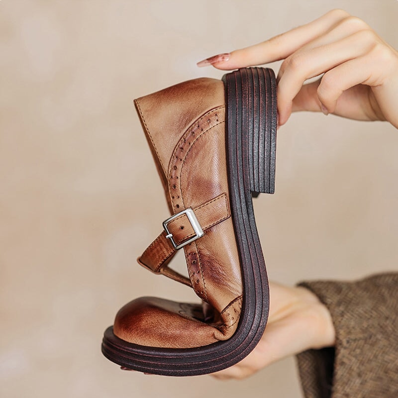 MOREAU LYON | CHAUSSURE BROGUE CLASSIQUE POUR FEMME