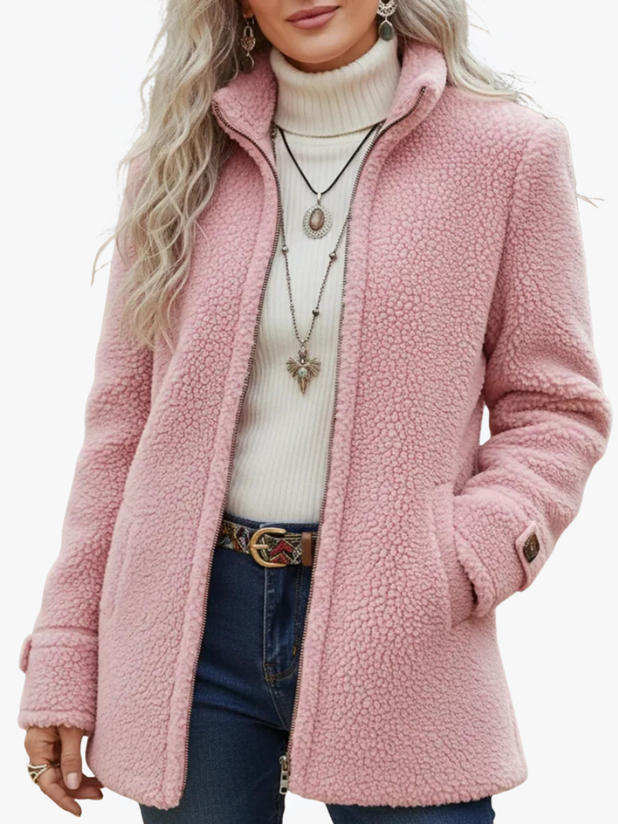 ROUSSEAU BORDEAUX | VESTE DOUCE ET ÉLÉGANTE POUR FEMMES