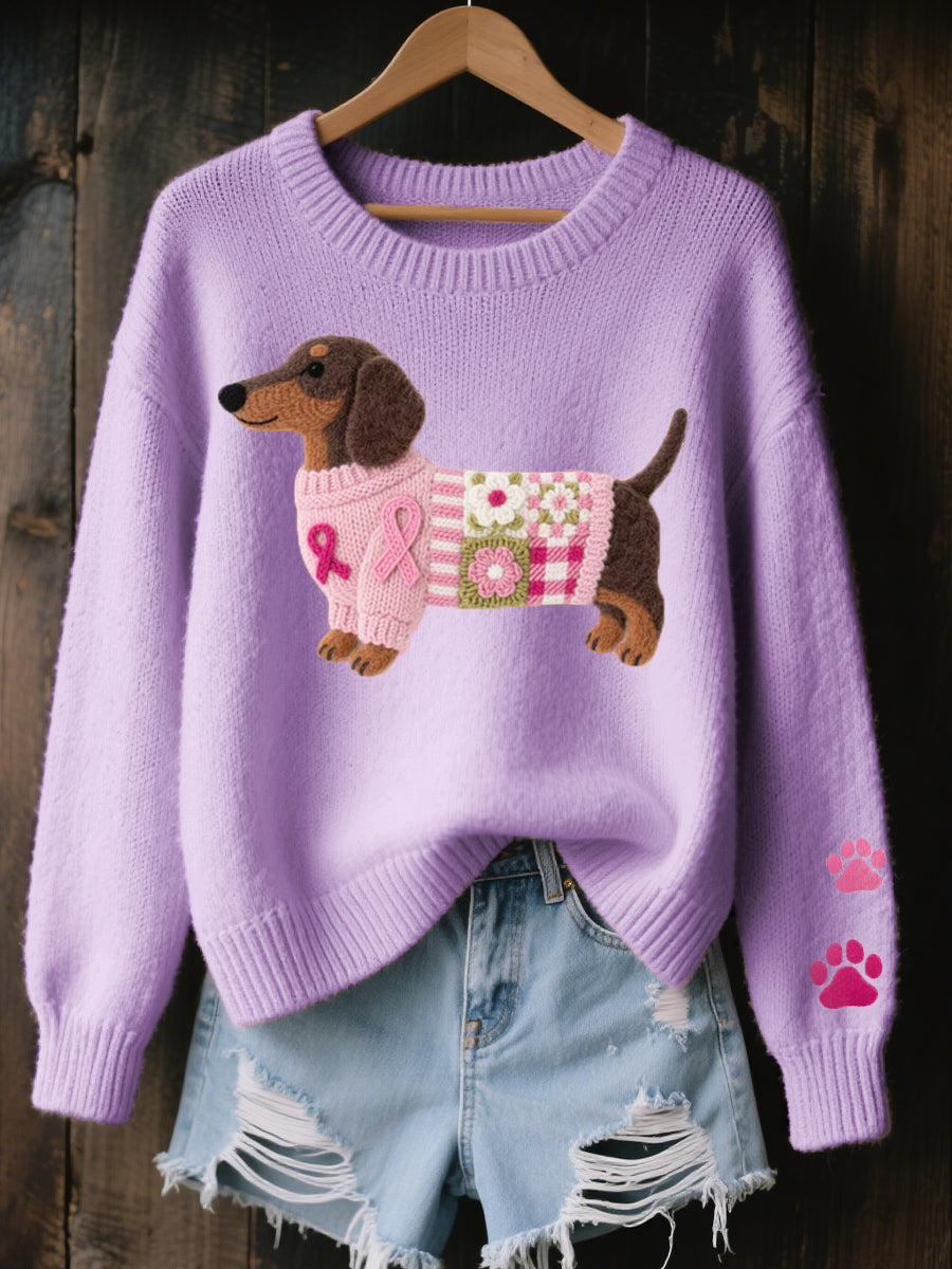 ROUSSEAU BORDEAUX | PULL EN MAILLE TECKEL POUR FEMMES